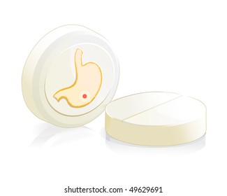 Vector Tablets, stomach