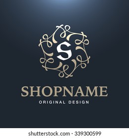 vector tag flourishes calligraphic classic decoration pattern contract individuality mark straight classical knight ritual royal abstract border trendy mark fancy ornate beauty old-fashioned art decor