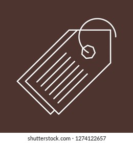vector tag icon 