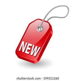 Vector tag with new message