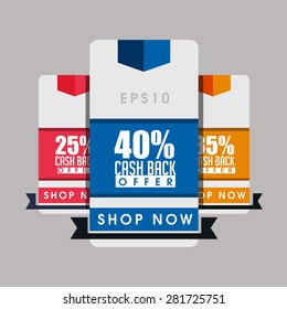 Vector tag, price table design, eps10