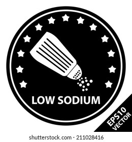 741 Low sodium icon Images, Stock Photos & Vectors | Shutterstock