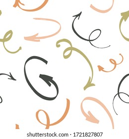 Vector tags seamless pattern. Vector seamless texture for web, print, home decor, textile, wrapping paper, wallpaper, invitation card background, spring summer fashion fabric.
