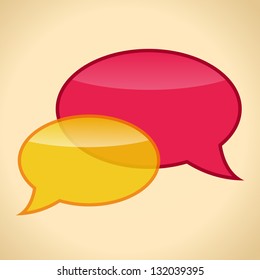 vector talk bubble