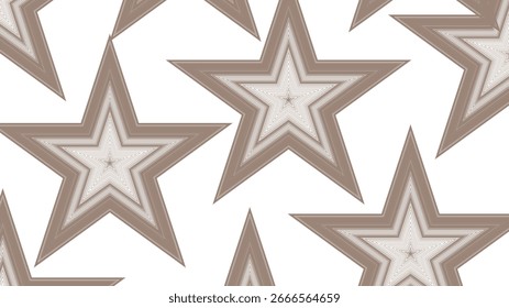 Fondo de estrella de color Vector bronceado