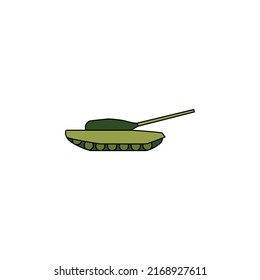 Vector tank color Icon. Tank, war, army icon vector image. Can also be used for military. Suitable for use on web apps, mobile apps and print media. military armour tank vector design illustration