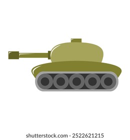 Ilustración de diseño plano de tanque de Vector