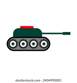 Icono del depósito de vectores en verde y rojo