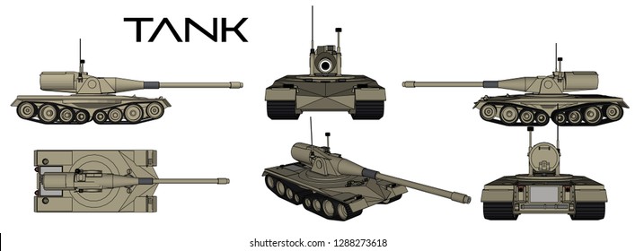 Vector tanks for soldiers