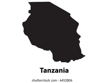 Vector of Tanzania