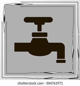 Vector tap symbol