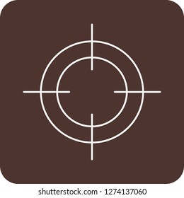 vector target icon 
