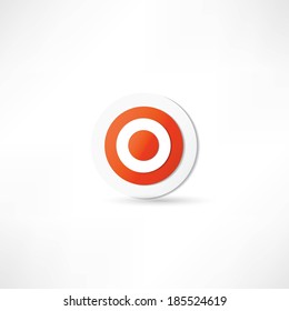 Vector target icon