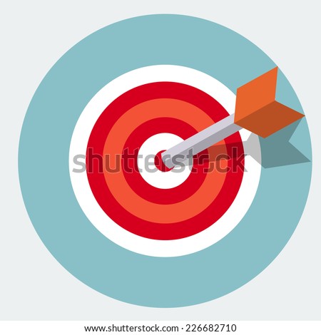 Vector target icon