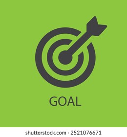 Vector target icon. Target and arrow. Premium quality graphic design. Modern signs, outline symbols collection, simple thin line icons set stock illustration