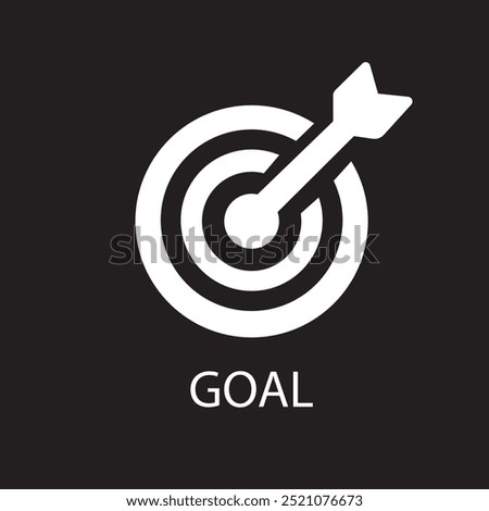 Vector target icon. Target and arrow. Premium quality graphic design. Modern signs, outline symbols collection, simple thin line icons set stock illustration