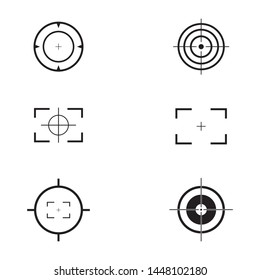 Vector target icon design illustration
