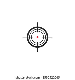Vector target icon design illustration