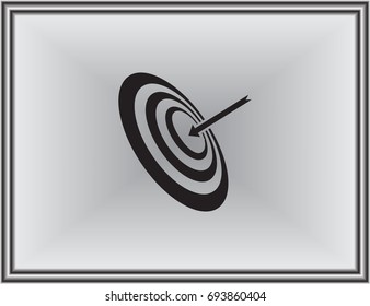 Vector target web Icon