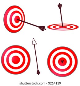 vector targets and arrows