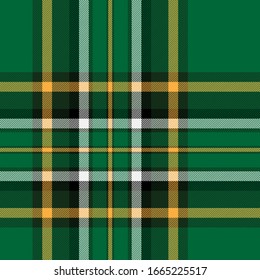 vector tartan background for st. patrick's day