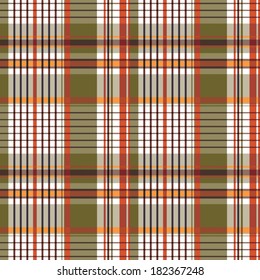 Vector tartan textile texture or background