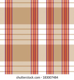 Vector tartan textile texture or background