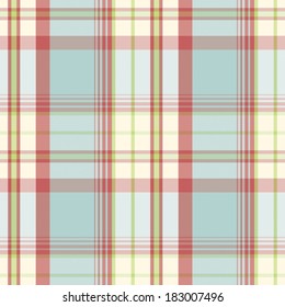 Vector tartan textile texture or background