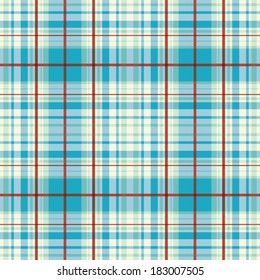 Vector tartan textile texture or background