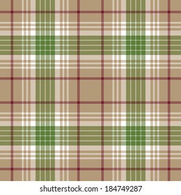 Vector tartan textile texture or background