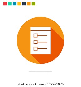 Vector Tasklist Icon