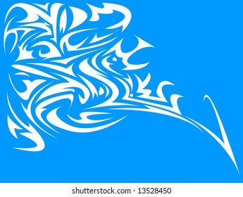 Vector tatoo , use on bacgrounds