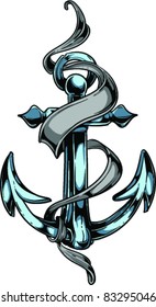 Vector Tattoo Anchor