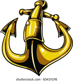 Vector Tattoo Anchor