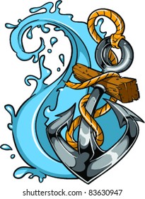 Vector Tattoo Anchor