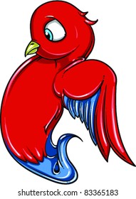 Vector Tattoo Bird