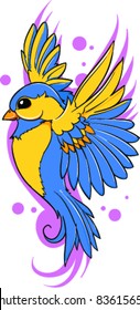 Vector Tattoo Bird
