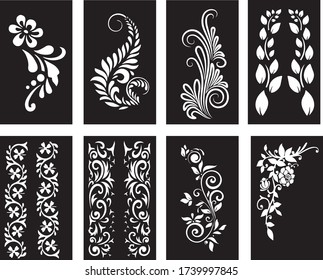 vector tattoo design for stencil 10 sets 