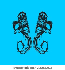 Diseños de tatuajes vectores. Diseño tatuaje maorí. Ornamento oriental decorativo étnico. Tatuajes tribales de arte. Esbozo vectorial de un tatuaje maorí.