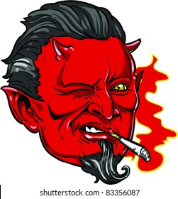 Vector Tattoo Devil