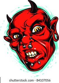 Vector Tattoo Devil