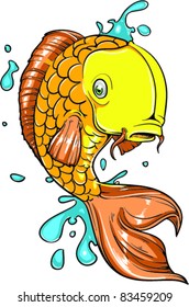 Vector Tattoo Fish