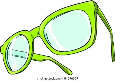 Vector Tattoo Glasses