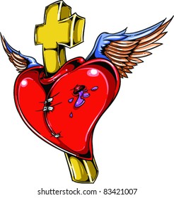 Vector Tattoo Heart