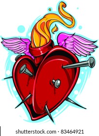 Vector Tattoo Heart