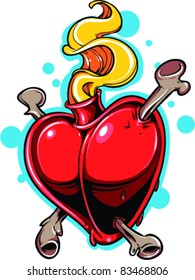 Vector Tattoo Heart