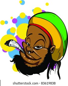 Vector Tattoo Jamaican