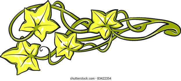 Vector Tattoo Leaves