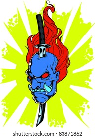 Vector Tattoo Monster