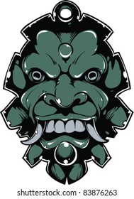 Vector Tattoo Monster